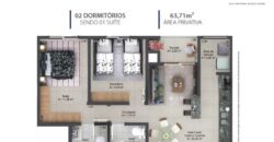 RESIDENCIAL COPENHAGEN – APTO 704