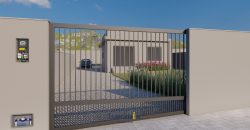 Casa em construção no bairro Linha Batista