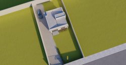 Casa em construção no bairro Linha Batista